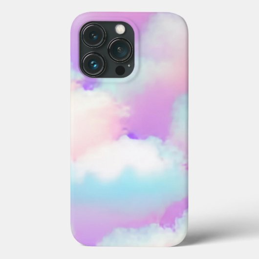 Dromerige wolken in levendige pastelkleuren Case-Mate iPhone case (Achterkant)