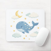 Dromerige Wolken Walvis Muismat (Met muis)
