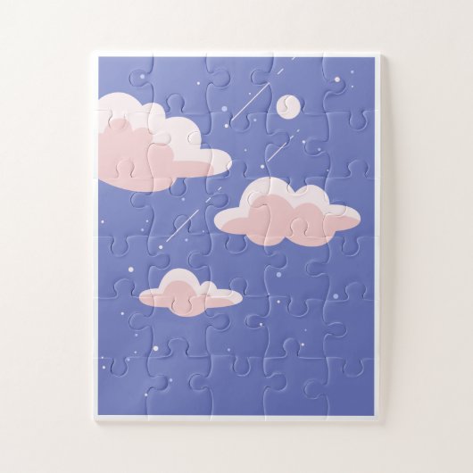 Dromerige wolkenpuzzel - Ontspannend Sky Design Legpuzzel (Verticaal)