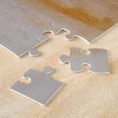 Dromerige zachte roodharige vrouw in zachte kleure legpuzzel (Zijkant)