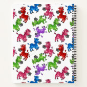 Dromerige zebrawereld notitieboek (Achterkant)