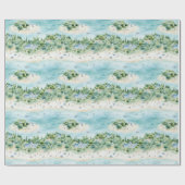 Dromerige zomerse Feestdagen aan zee - Cadeaupapier (Vlak)