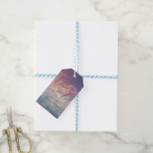 Dromerige Zonsondergang Cloud Nine Bruidscadeau Be Cadeaulabel (Met Touw)