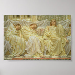 Dromers - Albert Joseph Moore Poster