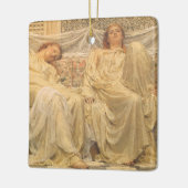 Dromers door Albert Joseph Moore, Victoriaans kuns Keramisch Ornament (Links)