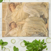 Dromers door Albert Joseph Moore, Victoriaans kuns Theedoek (Gevouwen)