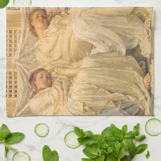 Dromers door Albert Joseph Moore, Victoriaanse kun Theedoek (Gevouwen)