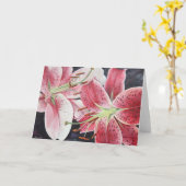 Dromers in Liefde Kaart (Gele Bloem)