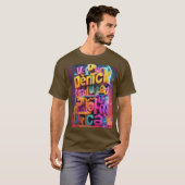 Dromers inspireren actie. t-shirt (Voorkant volledig)