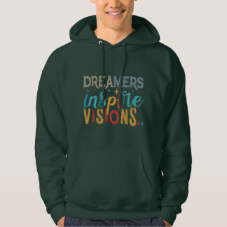 Dromers inspireren visies hoodie