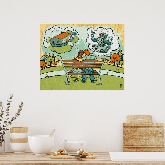 dromers poster (Keuken)