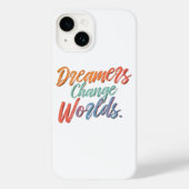 Dromers veranderen werelden Case-Mate iPhone case (Achterkant)