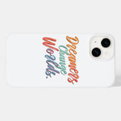 Dromers veranderen werelden Case-Mate iPhone case (Achterkant (horizontaal))