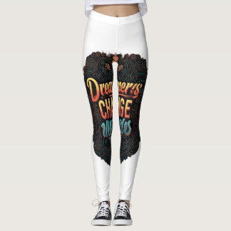 Dromers veranderen werelden. leggings