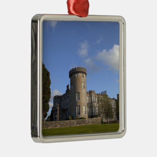 Dromoland Castle Hotel in Metalen Ornament (Rechts)