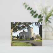 Dromoland Castle zijingang zonder volk Briefkaart (Staand voorkant)