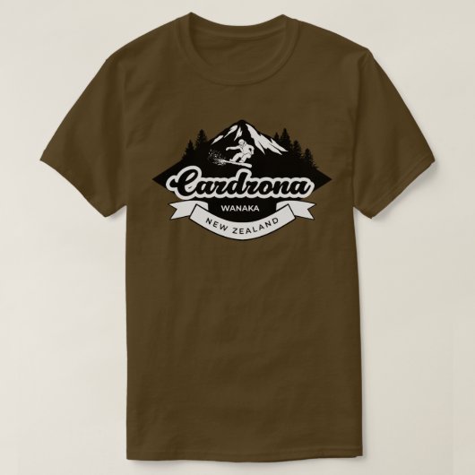 drona Wanaka Nieuw-Zeeland 1 T-shirt (Design voorkant)