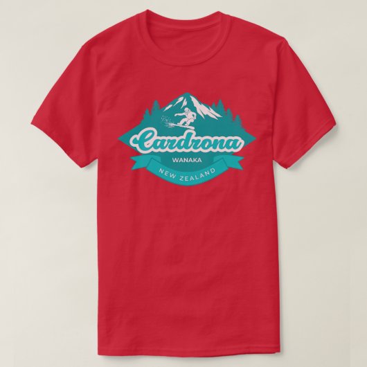 drona Wanaka Nieuw-Zeeland 2 T-shirt (Design voorkant)