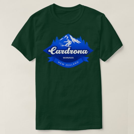 drona Wanaka Nieuw-Zeeland T-shirt (Design voorkant)