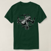 Drone 3 t-shirt (Design voorkant)