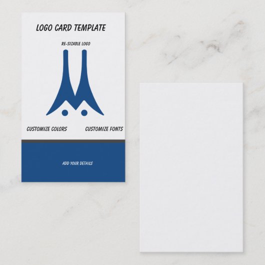 Drone Aeronautical Chart Pilot Visitekaartje (Voorkant / Achterkant)