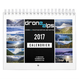 Drone Alps 2017 Kalender