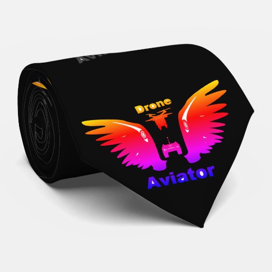 Drone Aviator Stropdas (Opgerold)