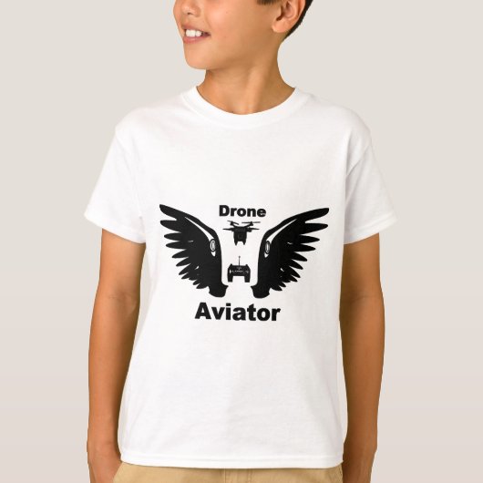 Drone Aviator T-shirt (Voorkant)