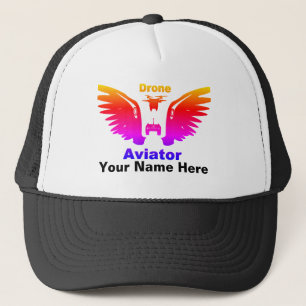 Drone Aviator Trucker Pet