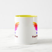 Drone Aviator Tweekleurige Koffiemok (Center)