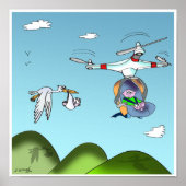 Drone Cartoon 9482 Poster (Voorkant)