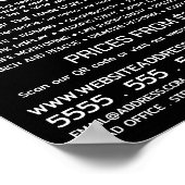 Drone Collage Banner, Drone Rental Company Poster (Hoek)