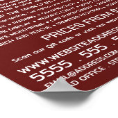 Drone Collage Banner, Drone Rental Company Poster (Hoek)