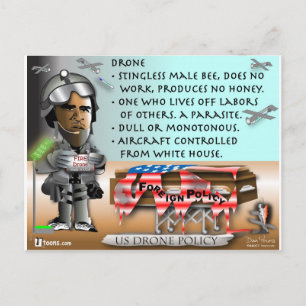 Drone-definitie Briefkaart