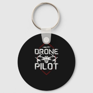 Drone Drone Pilot Sleutelhanger