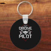 Drone Drone Pilot Sleutelhanger (Voorkant)