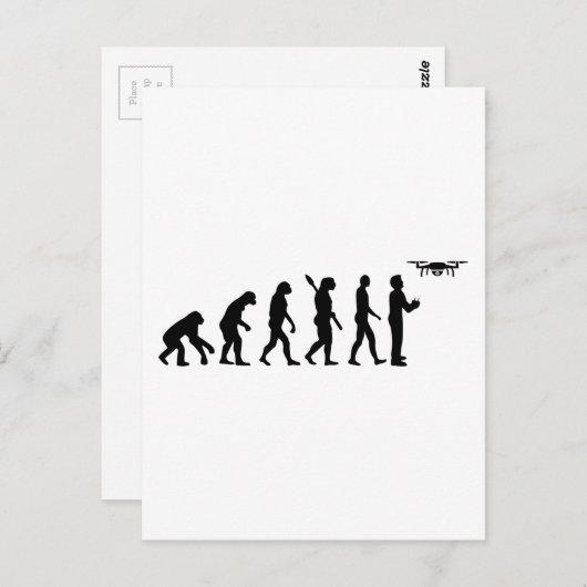 Drone Evolution Briefkaart (Voorkant / Achterkant)