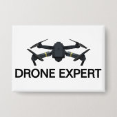 Drone Expert™-knop Button (Voorkant)