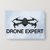 Drone Expert™-knop Button (Voorkant)
