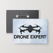 Drone Expert™-knop Button (Voorkant / Achterkant)