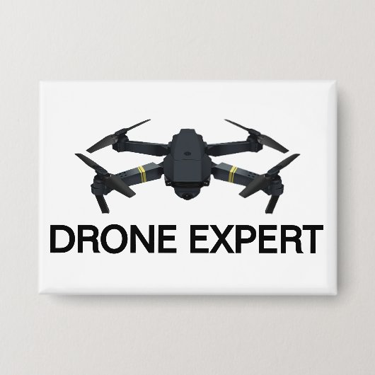 Drone Expert™-knop Button (Voorkant)