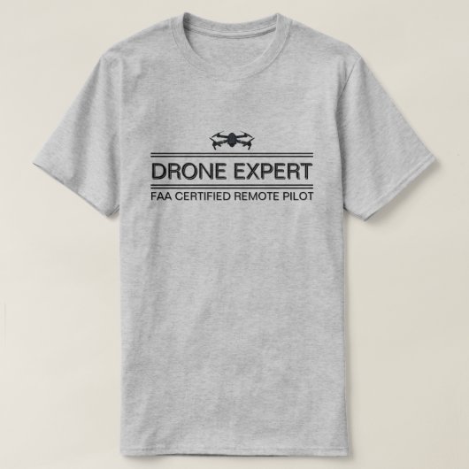 Drone Expert™ T-shirt (Design voorkant)