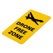 Drone Free Zone Magneet (Linkerzijde)