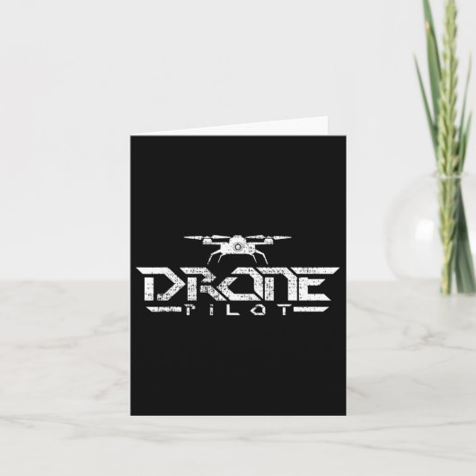Drone Geschenk Quadcopter Kaart (Voorkant)