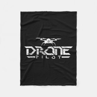 drone gift quadcopter fleece deken
