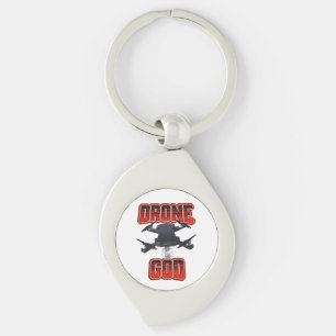 Drone God-logo Sleutelhanger