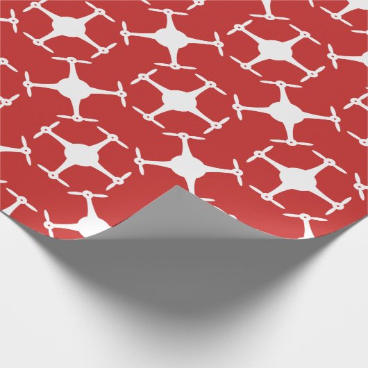 Drone het patroon om het even welke achtergrondkle cadeaupapier (Hoek)