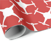 Drone het patroon om het even welke achtergrondkle cadeaupapier (Rol Hoek)