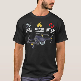 Drone Hobby Drone Flyer Drone Lovers Gifts Drone E T-shirt