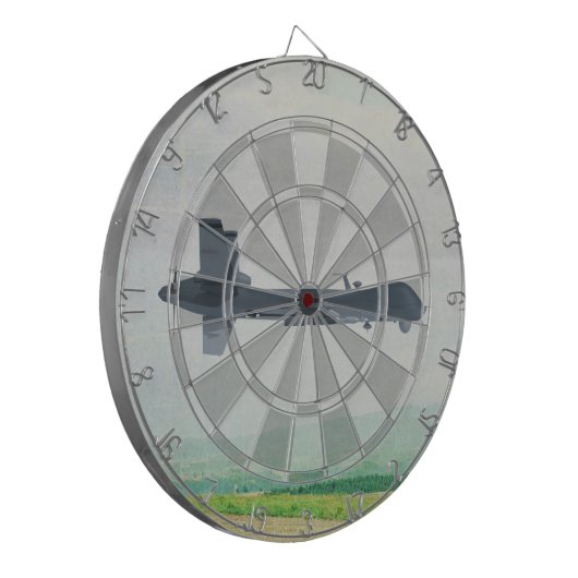 Drone Hunter Dart Board-sets Dartbord (Voorkant Links)
